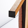 BENECREAT Black Nonslip Foam Adhesive Pad Mat for Furniture AJEW-BC0005-34-7