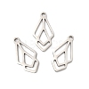 Non-Tarnish 201 Stainless Steel Pendants STAS-I199-A06-P-2