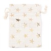 Christmas Theme Cotton Fabric Cloth Bag X-ABAG-H104-B01-2