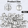 50Pcs Tibetan Style Alloy Beads FIND-PA0001-43A-2