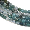 Natural Blue Tourmaline Beads Strands G-G294-A02-3mm-01-6