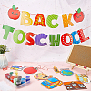 2 Sets 2 Styles Paper Banners AJEW-GF0008-51-4