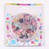 1Box ABS Plastic Imitation Pearl Dome Cabochons SACR-JP0001-M-3