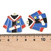 Alloy Enamel Pendants ENAM-L055-01C-02-3