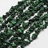 Natural Malachite Beads Strands X-G-F328-30-1