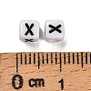 Opaque Acrylic Beads OACR-S076-01X-3