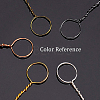 Round Copper Wire for Jewelry Making CWIR-BC0004-0.2mm-04-6