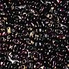 Picasso Spray Painted Glass Seed Beads SEED-T006-04-39-2