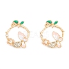 Rack Plating Alloy Enamel Pendants LS-FIND-A040-04KCG-03-1