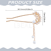 1Pc Zinc Alloy Hair Forks OHAR-LP0002-02-2