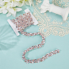 1Yards Iron Rhinestone Cup Chains DIY-CY0002-03-3
