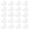 20Pcs PET Tattoo Stencil Templates AJEW-WH20141-12-7