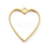 Zinc Alloy Open Back Bezel Pendants LS-PALLOY-E577-17G-1