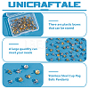 Unicraftale 80Pcs 8 Style 304 Stainless Steel Cup Peg Bails Pendants STAS-UN0054-57-5