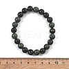 Natural Kambaba Jasper Stretch Beaded Bracelets G-A185-01V-2