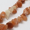 Natural Red Aventurine Beads Strands G-F328-09-3