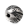Engraved 304 Stainless Steel Beads STAS-H263-17AS-08-2