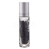 Natural Obsidian Chip Bead Roller Ball Bottles AJEW-H101-01C-1