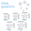 5 Style Opaque Acrylic Cabochons PACR-AR0001-04-2