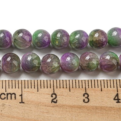 Dyed Natural White Jade Beads Strands G-F764-01F-1