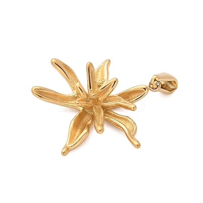 304 Stainless Steel Pendants STAS-Q349-01D-G-1