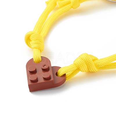 Polyester & Spandex Cord Bracelet Sets BJEW-JB06367-06-1