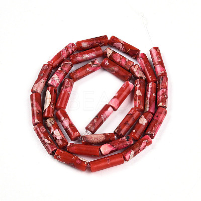 Synthetic Imperial Jasper Beads Strands G-S322-002C-1-1