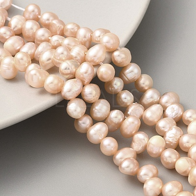 Natural Cultured Freshwater Pearl Beads Strands PEAR-A006-25A-X-1