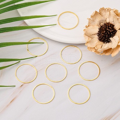 Brass Linking Rings X-EC18725MM-G-NF-1