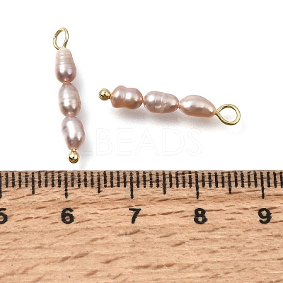 Natural Freshwater Pearl Beaded Pendants PA-CBAF2FA-03G-A02-1