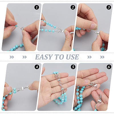 4Pcs Brass Chain Extender FIND-GA00004-1