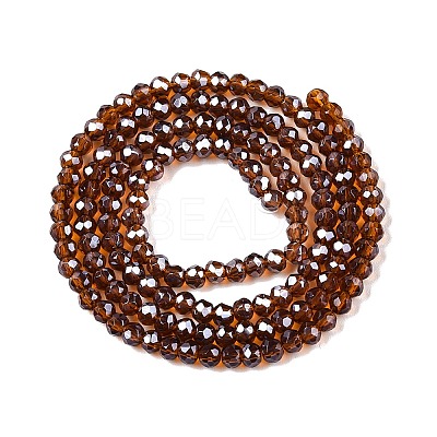 Electroplate Glass Beads Strands EGLA-A044-T2mm-A02-1