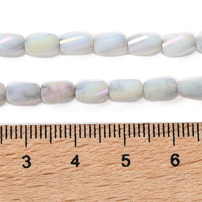 Ombre Effect Dyed Glass Beads Strands GLAA-I059-01H-1