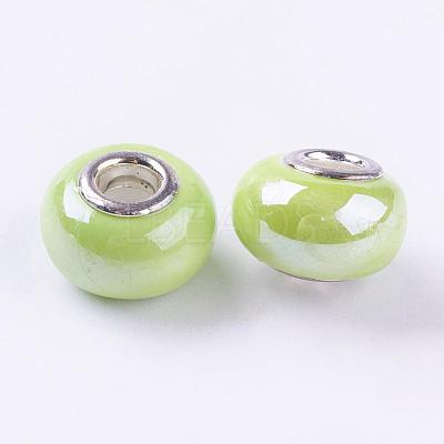 Handmade Porcelain European Beads OPDL-G001-13-1