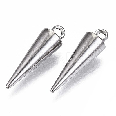 Tarnish Resistant 201 Stainless Steel Pendants STAS-S117-002C-01-1