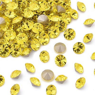 Preciosa&reg MAXIMA Crystal Round Stones Y-PRC-RBSS8-80310-1