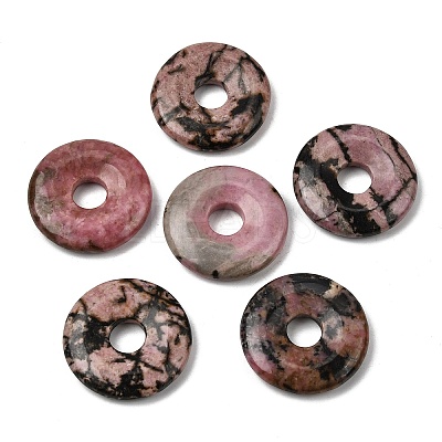 Natural Rhodonite Pendants G-A320-01A-08-1
