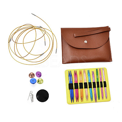 DIY Knitting Needles Kits TOOL-C012-17-1