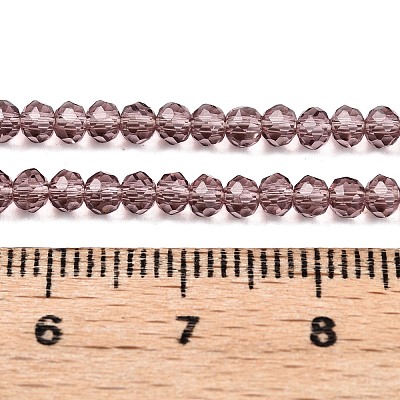 Glass Beads Strands EGLA-A044-T2mm-D07-1