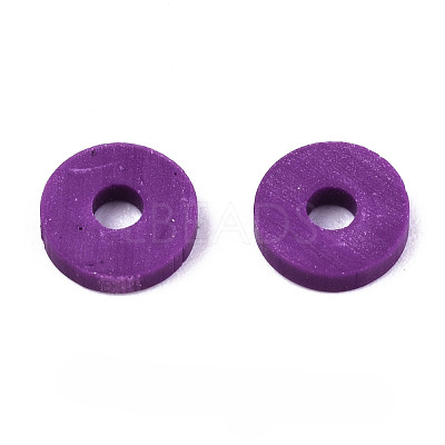 Handmade Polymer Clay Beads CLAY-Q251-4.0mm-99-1