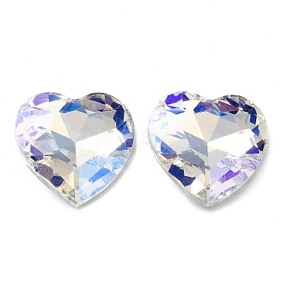 Glass Rhinestone Cabochons GLAA-D016-05B-1