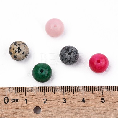 Natural & Synthetic Mixed Gemstone Beads G-MSMC007-29-1