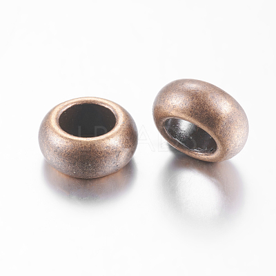 Tibetan Style Alloy Beads X-TIBEB-48831-R-FF-1
