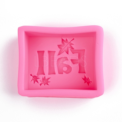 Word Fall Silicone Molds DIY-R078-23-1