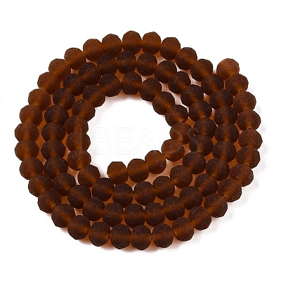Transparent Glass Beads Strands EGLA-A044-T6mm-MD02-1