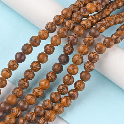 Natural Miriam Stone Beads Strands G-G0003-C05-C-1