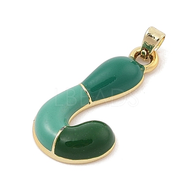 Alloy Enamel Pendants ENAM-S023-01G-J-1