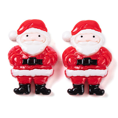 Christmas Decorations Theme Opaque Resin Decoden Cabochons RESI-Z026-01T-1