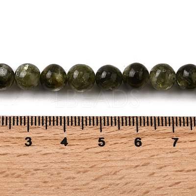 Natural Lepidolite Beads Strands G-F799-B01-8mm-1