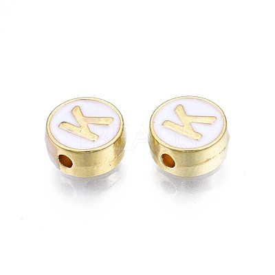Alloy Enamel Beads ENAM-N052-006-01K-RS-1